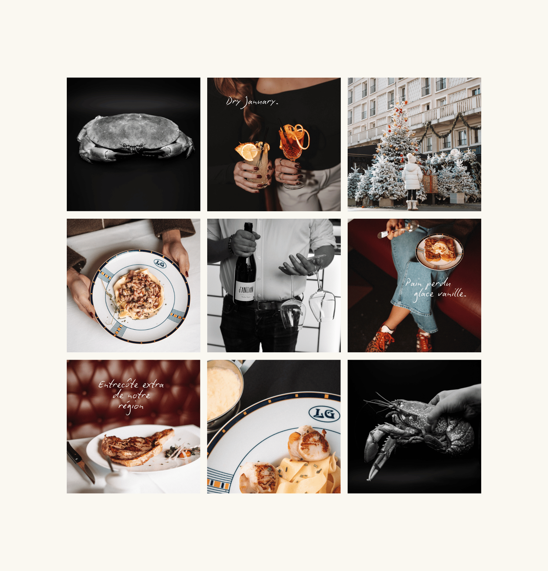 feed instagram du restaurant le grignot au havre