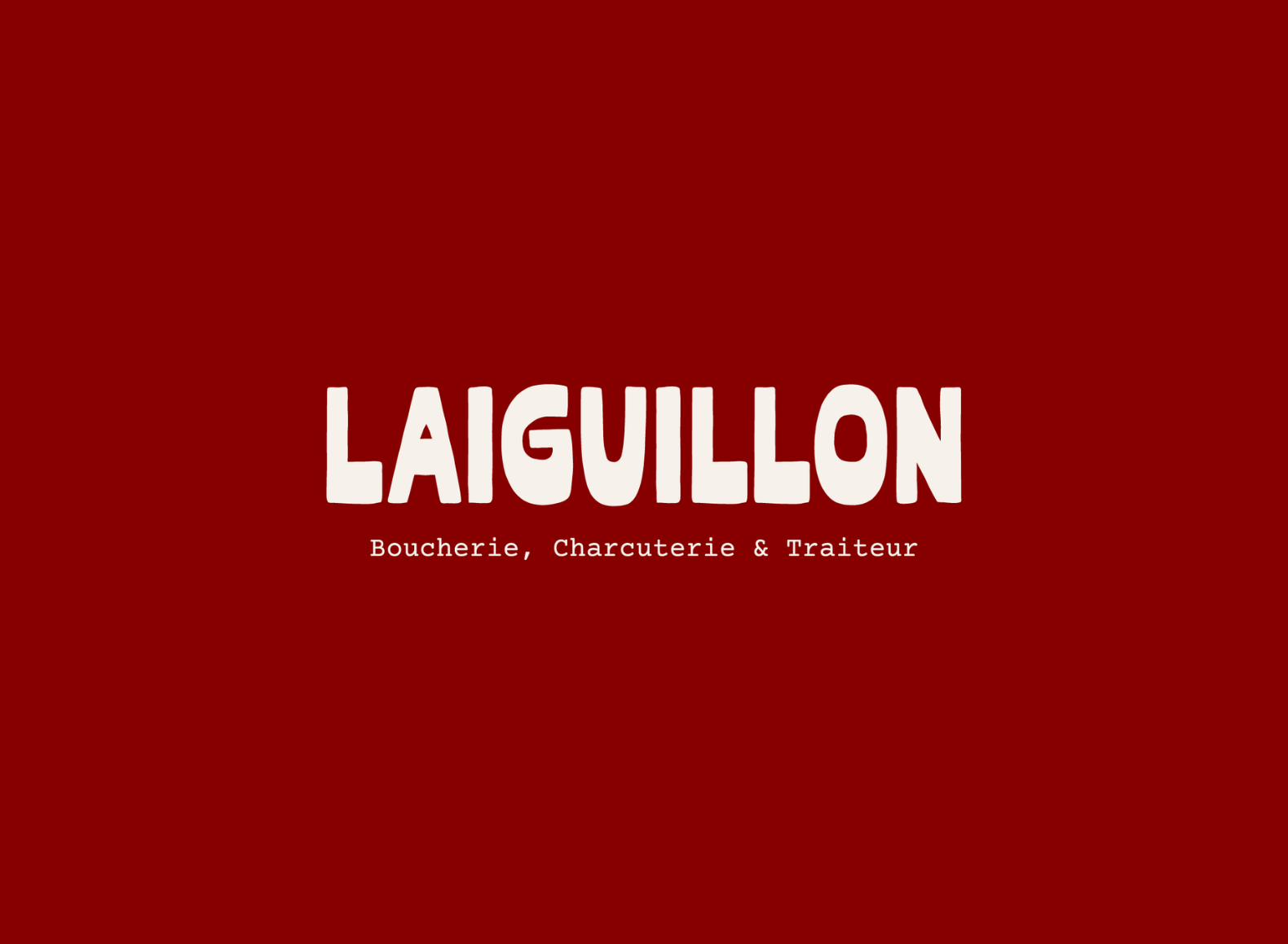projet-boucherie-laiguillon-agence-marty-le-havre identite visuelle boucherie laiguillon le havre